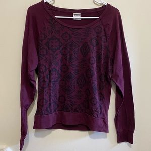 Pink Victoria’s Secret Women’s size Small LS Tee